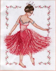 Pretty Ballerina illustration 4487