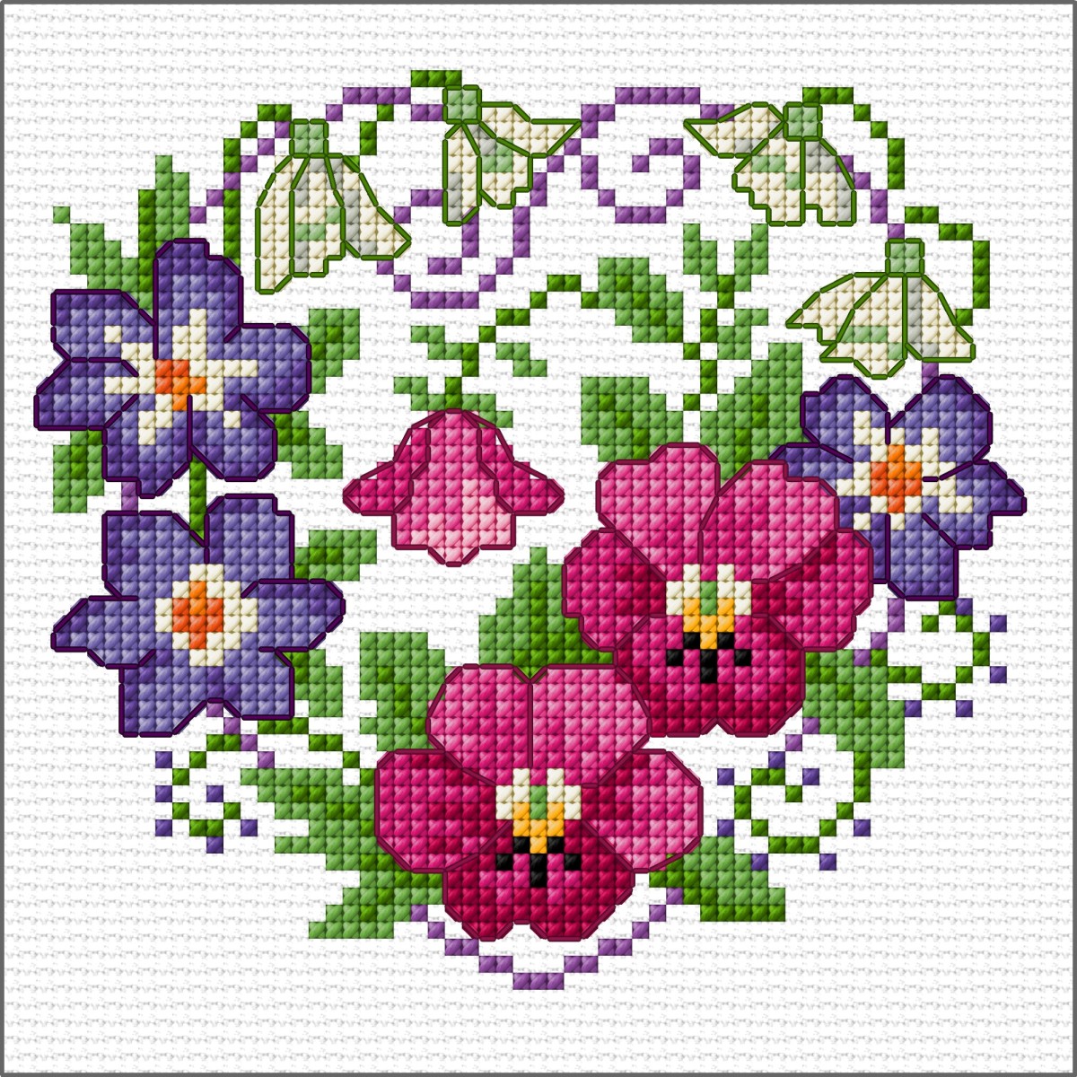 LJT422 February flowers thumbnail