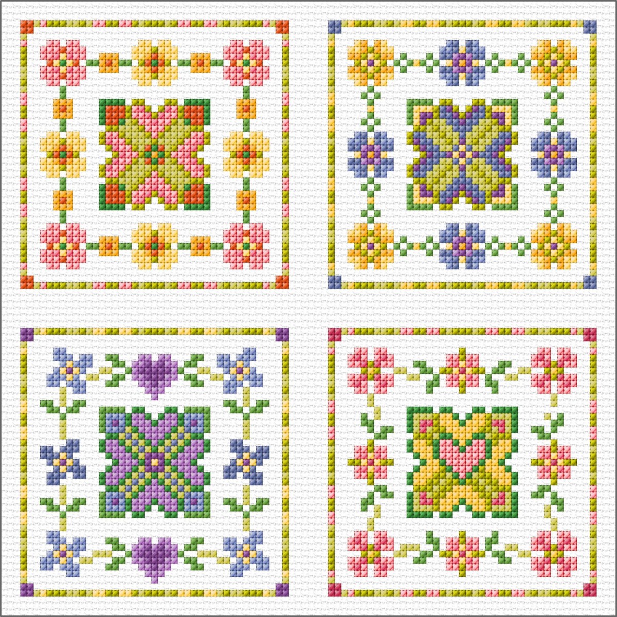 LJT435 Knot garden cards thumbnail